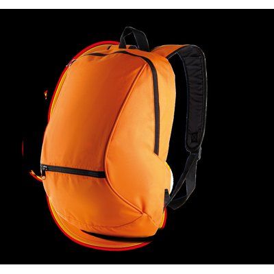 Mochila con bolsillo interior y frontal Orange