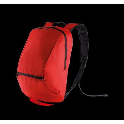 Mochila con bolsillo interior y frontal Red