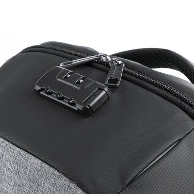 Mochila con cargador solar y salida USB para portátil 15 pulgadas y tablet 