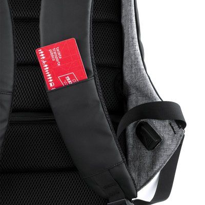 Mochila con cargador solar y salida USB para portátil 15 pulgadas y tablet 