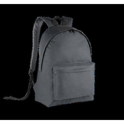 Mochila clásica con bolsillo delantero Dark Grey / Black