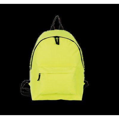 Mochila clásica con bolsillo delantero Fluorescent Yellow / Black