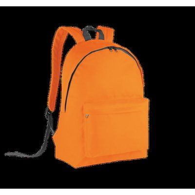 Mochila clásica con bolsillo delantero Orange / Dark Grey