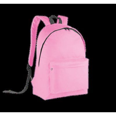 Mochila clásica con bolsillo delantero Pink / Dark Grey