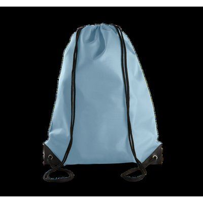 Mochila con cordones y esquinas reforzadas Sky Blue