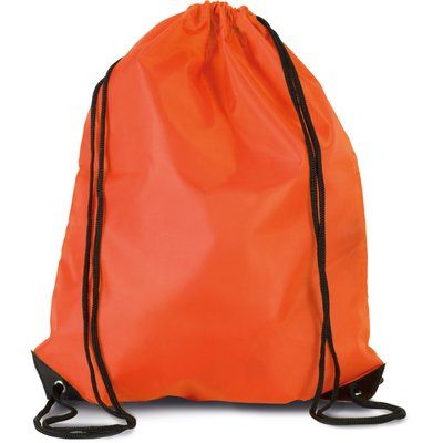 Mochila con cordones y esquinas reforzadas Spicy Orange