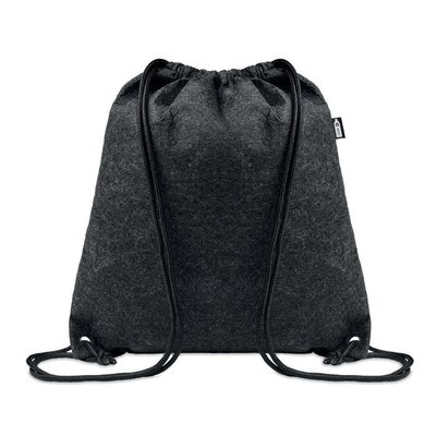 Mochila de Cuerdas Fieltro RPET Gris Piedra