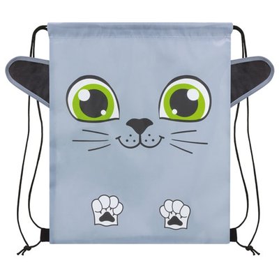 Mochila Cuerdas Infantil Diseño Gato