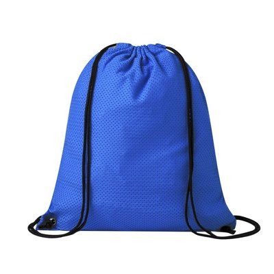 Mochila de cuerdas en poliéster Azul