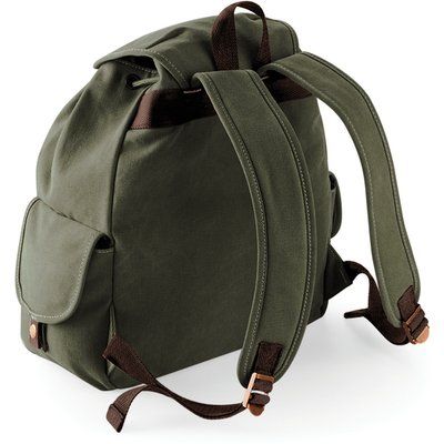 Mochila diseño Vintage Vintage Military Green