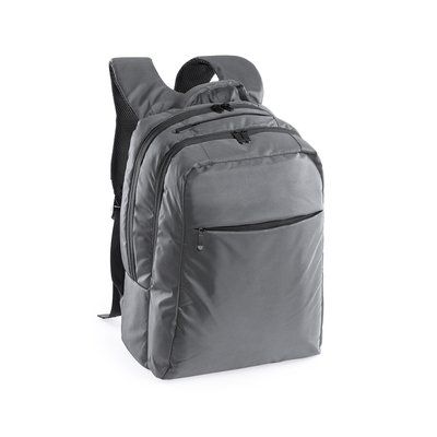 Mochila ergonómica  en nylon para portátil de 15" Gri