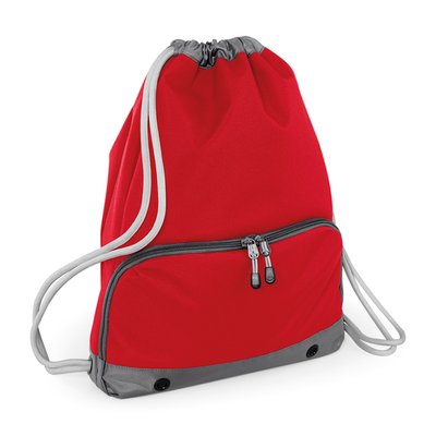 Mochila impermeable con cordones gruesos Classic Red