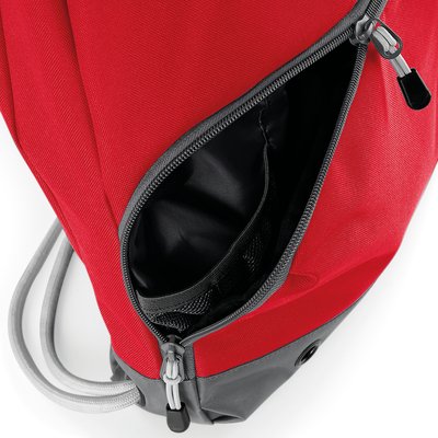 Mochila impermeable con cordones gruesos