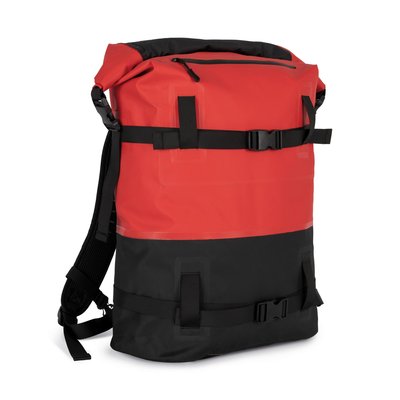 Mochila impermeable con correas de compresión