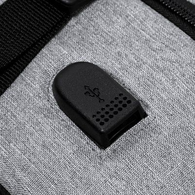 Mochila Mini Maleta USB 3 Compartimentos + Zapatos