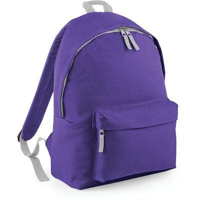 Mochila niños poliéster 600D Purple / Light Grey