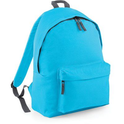 Mochila niños poliéster 600D Surf Blue / Graphite Grey