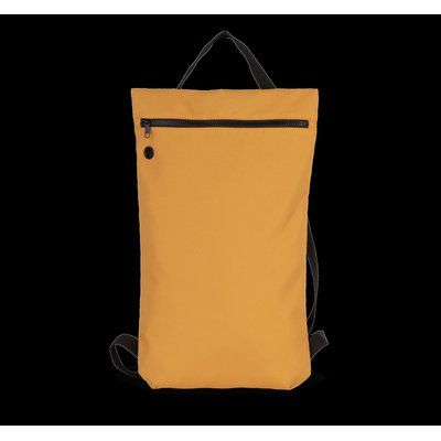 Mochila plana urbana reciclada Cumin Yellow