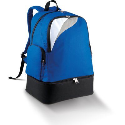 Mochila con porta zapatos Royal Blue / White / Light Grey