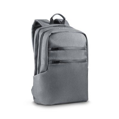 Mochila Portátil 15'' Impermeable Gris Claro