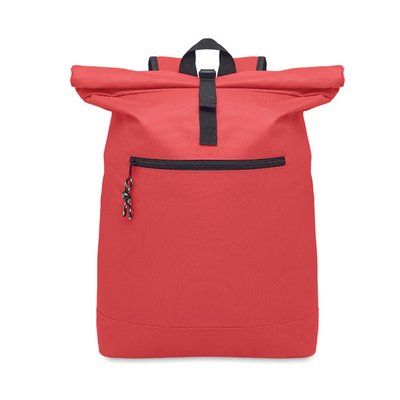 Mochila Portátil 15'' Roll Top 600D Rojo