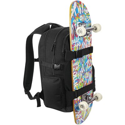 Mochila Portátil 17'' Acolchada con Correas Skate