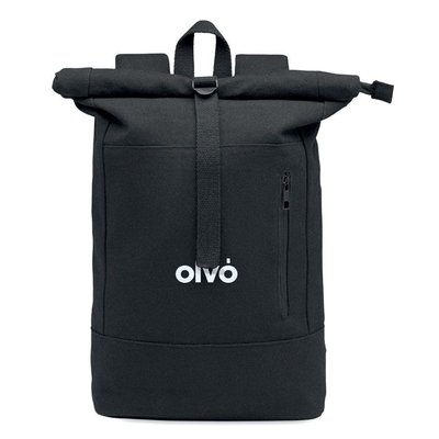 Mochila para portátil con cierre rolltop