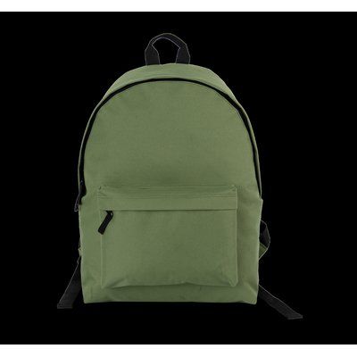 Mochila reciclada con bolsillo frontal Matcha Green