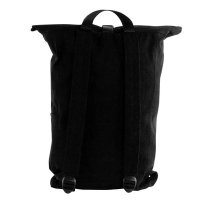 Mochila roll-top en canvas reciclado