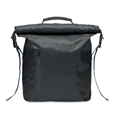 Mochila roll top impermeable 30L Negro