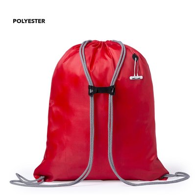 Mochila saco de cuerdas con accesorio de ajuste pecho