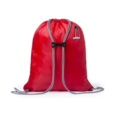 Mochila saco de cuerdas con accesorio de ajuste pecho