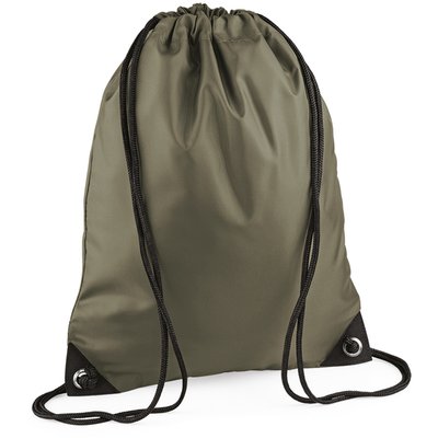 Mochila saco de tejido impermeable Green Olive