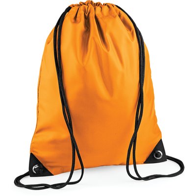 Mochila saco de tejido impermeable Orange