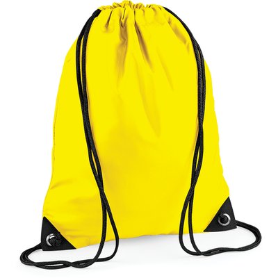 Mochila saco de tejido impermeable Yellow