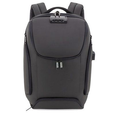 Mochila Semirrígida USB y Bolsillo Antirrobo