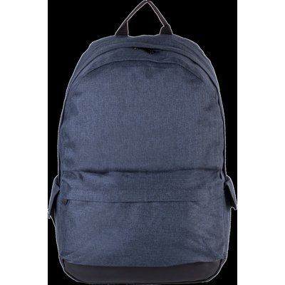 Mochila Tablet 600D con 2 Bolsillos Solapa Graphite Blue Heather