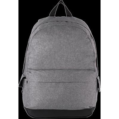 Mochila Tablet 600D con 2 Bolsillos Solapa Graphite Grey Heather