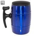 Mug Acero Inoxidable con tapa AZ