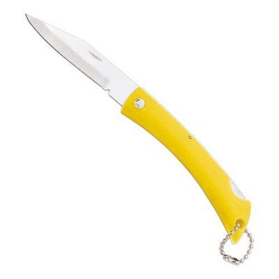 Navaja Multiusos de Bolsillo 7.6cm Inox. Amarillo