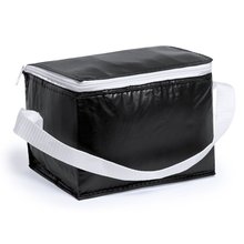 Nevera para 6 latas en PVC  Negro