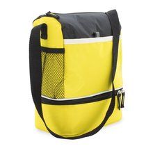 Nevera Portátil con Asa Bandolera Ajustable Amarillo