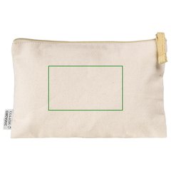 Neceser de Algodón Orgánico Canvas 280gr/m2 | Trasera | 100 x 50