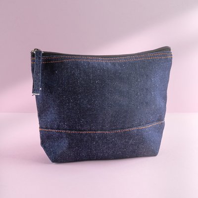 Neceser algodón y denim reciclado 240g