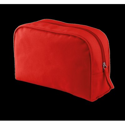 Neceser Canvas Revestimiento Interior Rojo