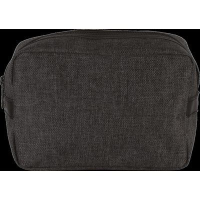 Neceser gris de poliéster 600D Dark Grey Heather