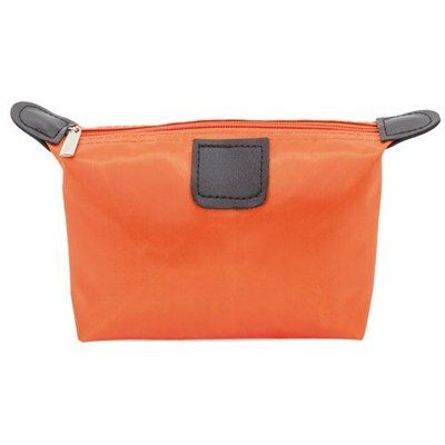 Neceser Satinado Elegante Naranja