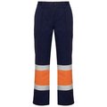 Pantalón Alta Visibilidad Invierno MARINO/NARANJA FLUOR 48