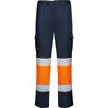 Pantalón Alta Visibilidad MARINO/NARANJA FLUOR 52