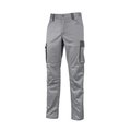 Pantalón cargo con bolsillos y reflectantes Gris XXL